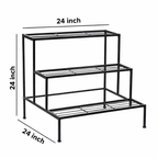 Three- Tier Metal Plant Stand - The Urban Planters