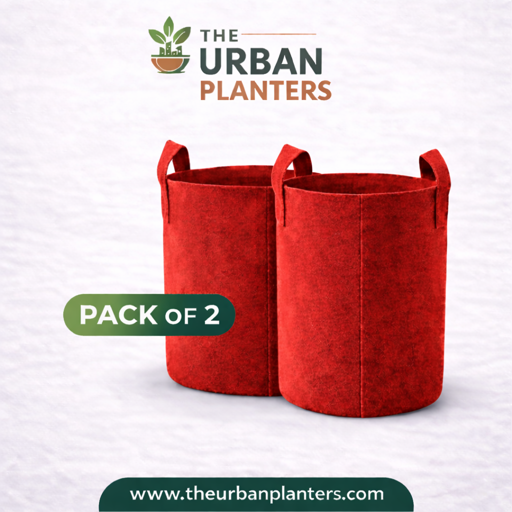 18*18 Inch Geo Fabric Grow Bag | Heavy Duty 400 GSM