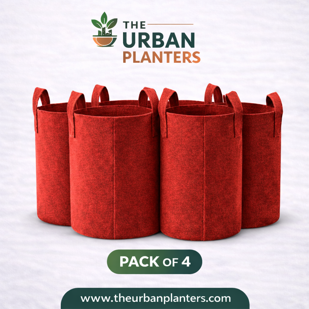 18*18 Inch Geo Fabric Grow Bag | Heavy Duty 400 GSM