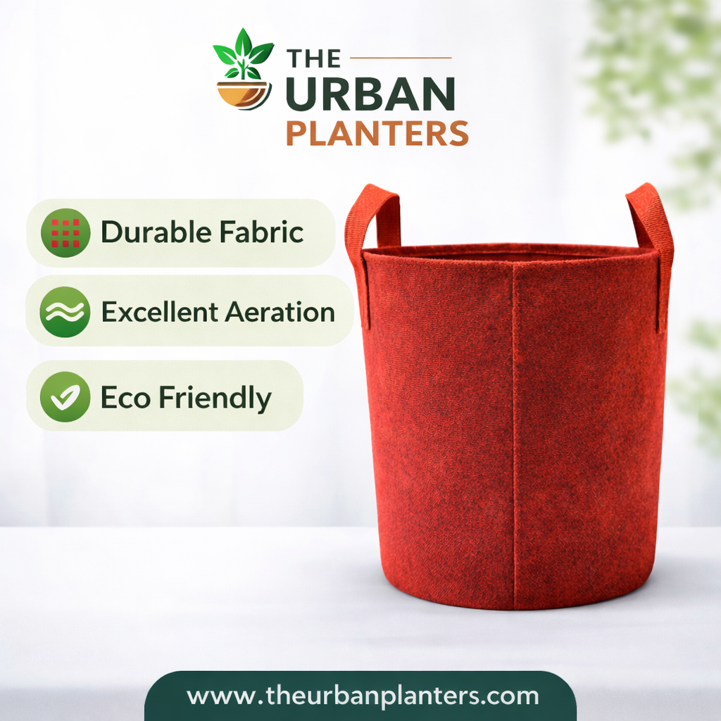 12*12 Inch Geo Fabric Grow Bag | 450 GSM | Best for Vegetables
